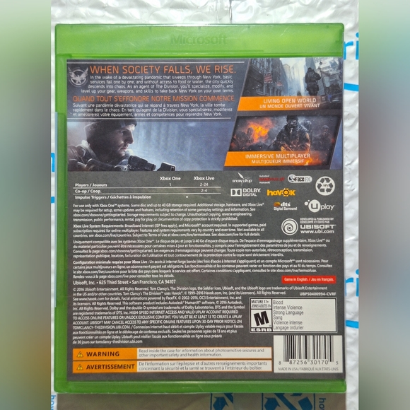 The Division XB1 - Picture 2 of 3